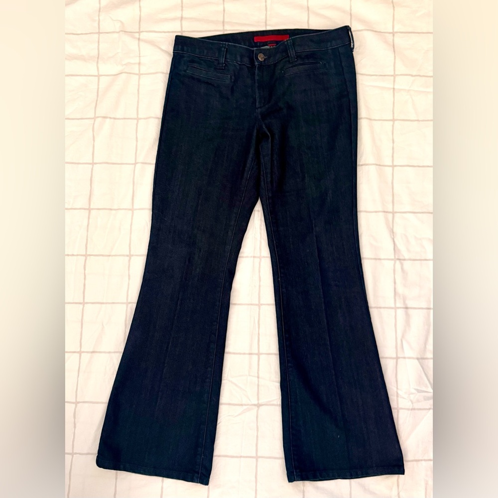 Banana Republic Limited Edition Fit & Flared Jeans Navy Size 6S/28